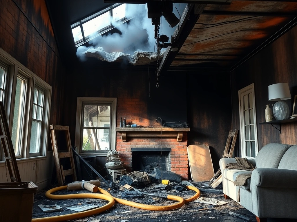 Fire And Smoke Damage Restoration