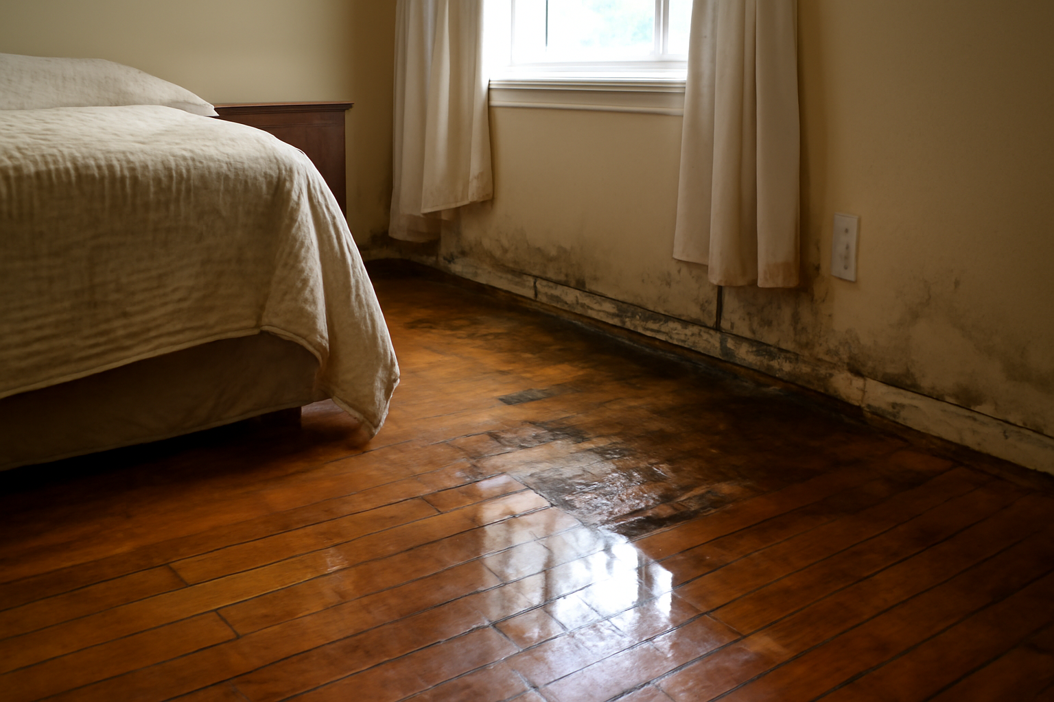 Bedroom Water Removal in Creedmoor, NC