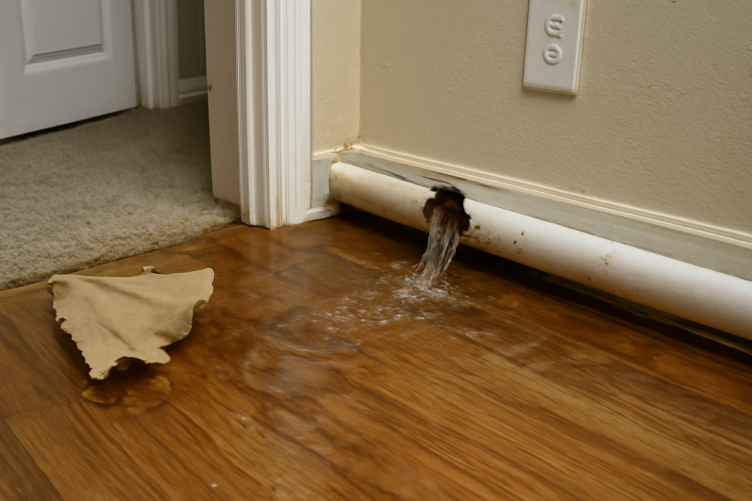 Broken Pipe Water Removal in Cumnock, NC
