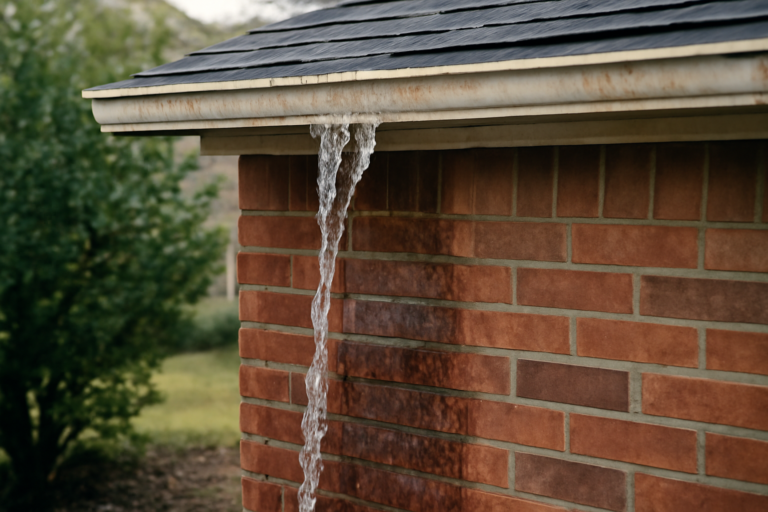 Gutter Overflow Water Removal